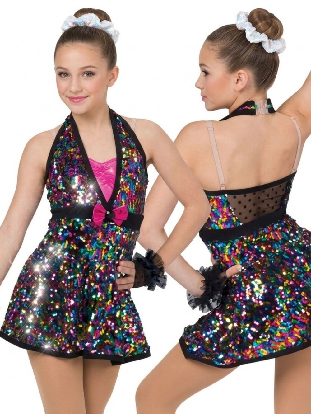 2 New A Wish Come True "Breakin Dishes" Sequin Dance Costume Dress Style 19240